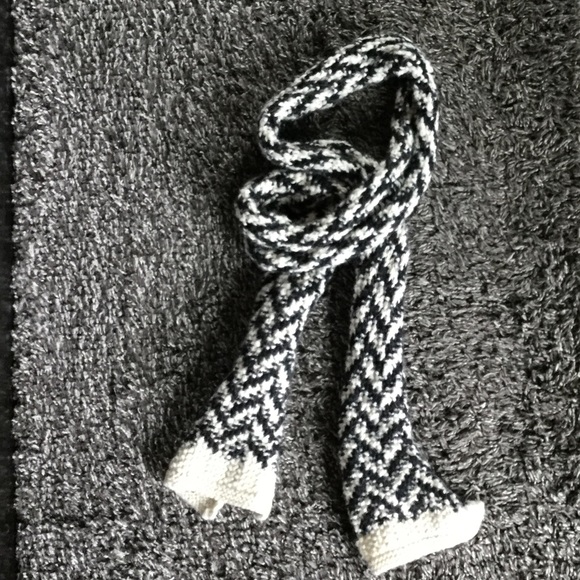 Ralph Lauren wool scarf houndstooth - Picture 3 of 3